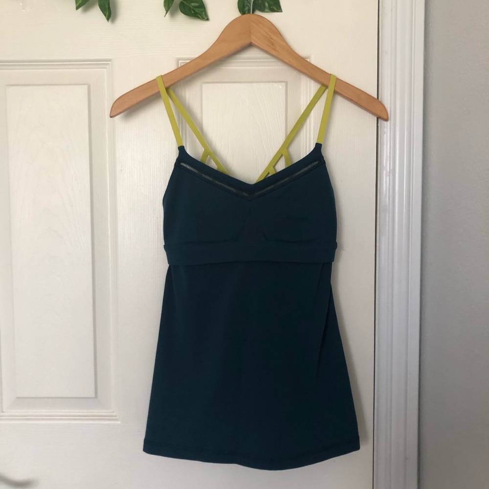 Lululemon Green Tank - Picture 1 of 3